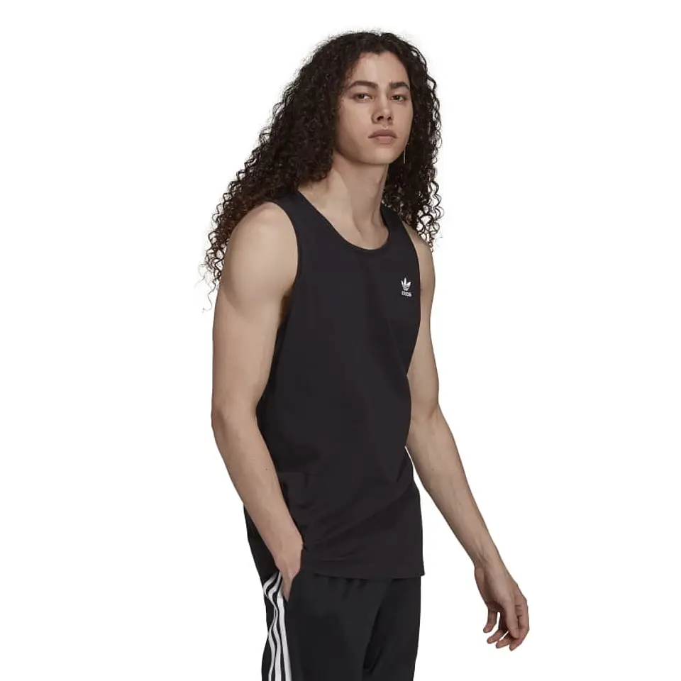 Polera Hombre Negra Adidas H35498 1