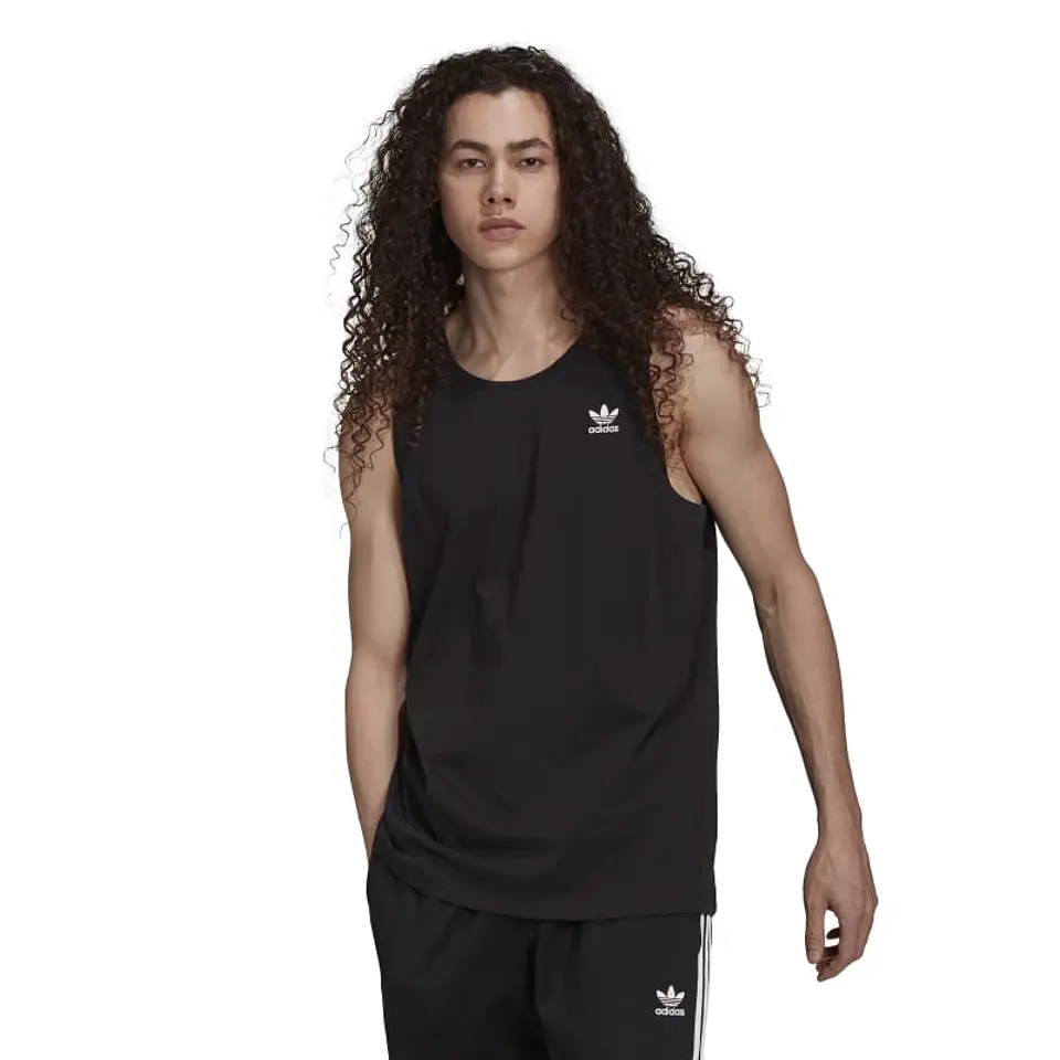 Polera Hombre Negra Adidas H35498 2