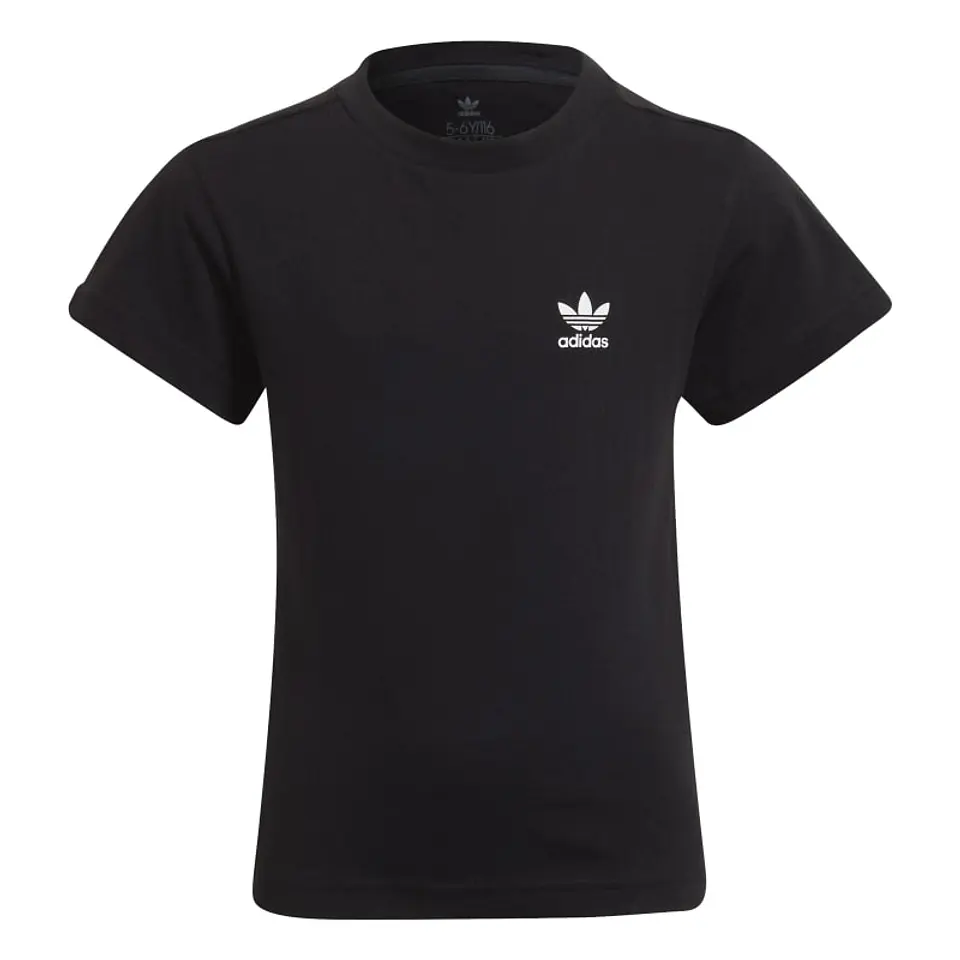 Polera Niño Negra Adidas HC9582 1