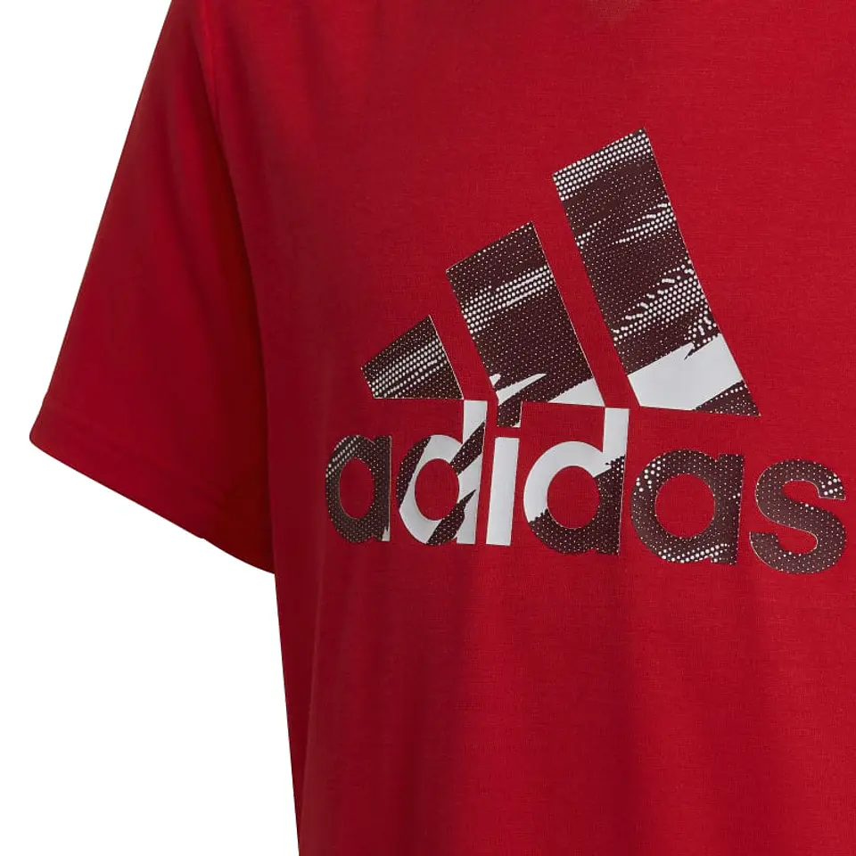 Polera Niño Roja Adidas HD0782 4