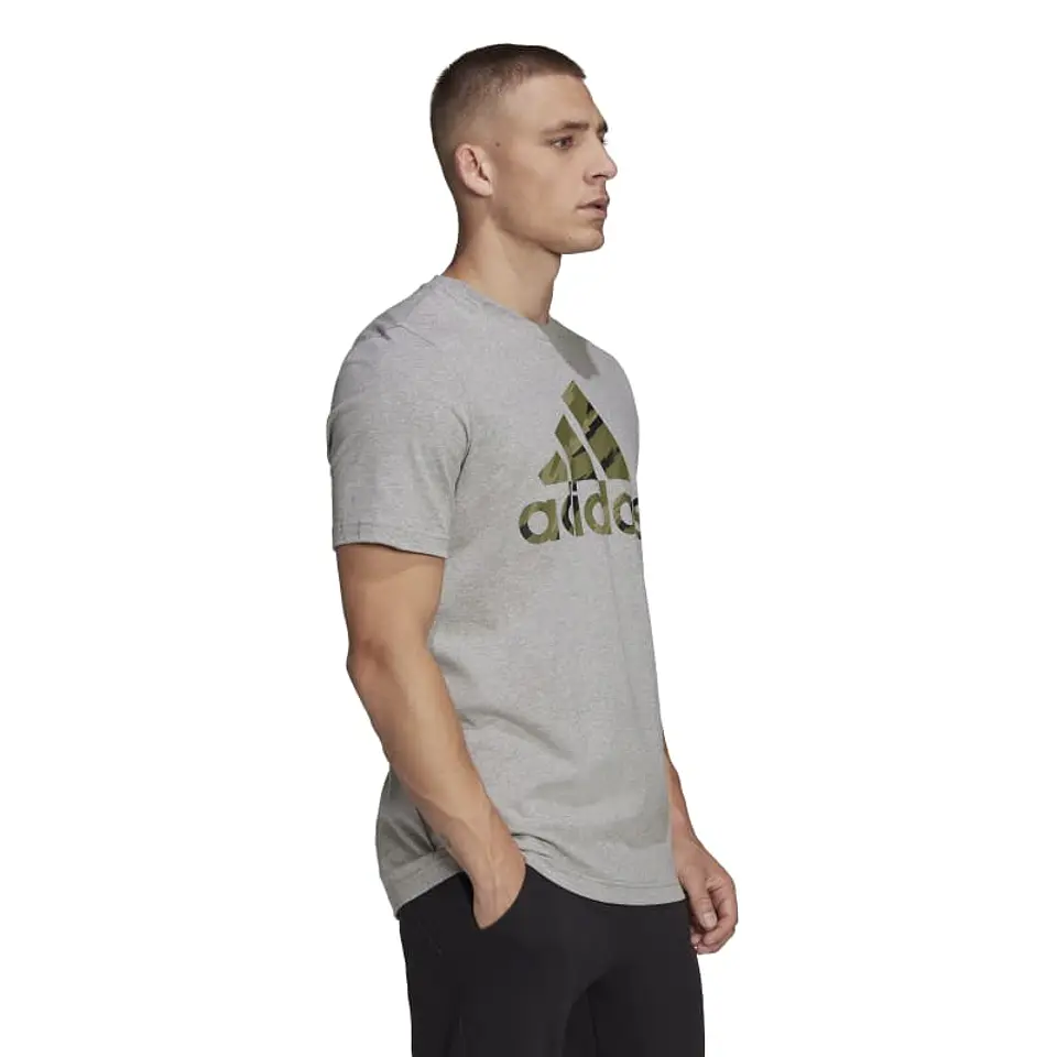 Polera Hombre Gris Adidas HE4376 3