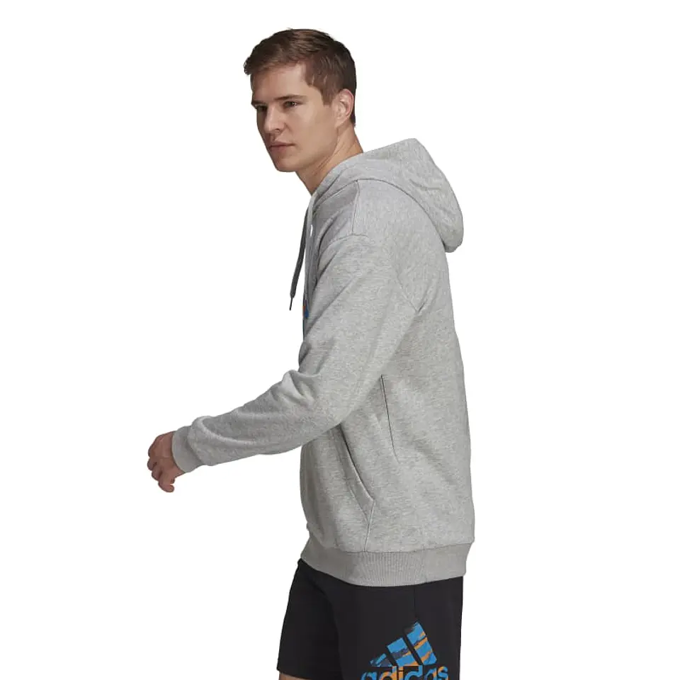 Polerón Hombre Gris Adidas HE4380 4