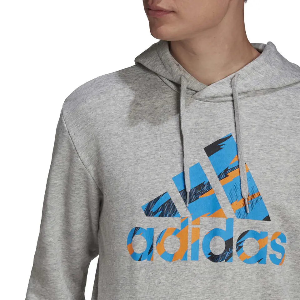 Polerón Hombre Gris Adidas HE4380 6