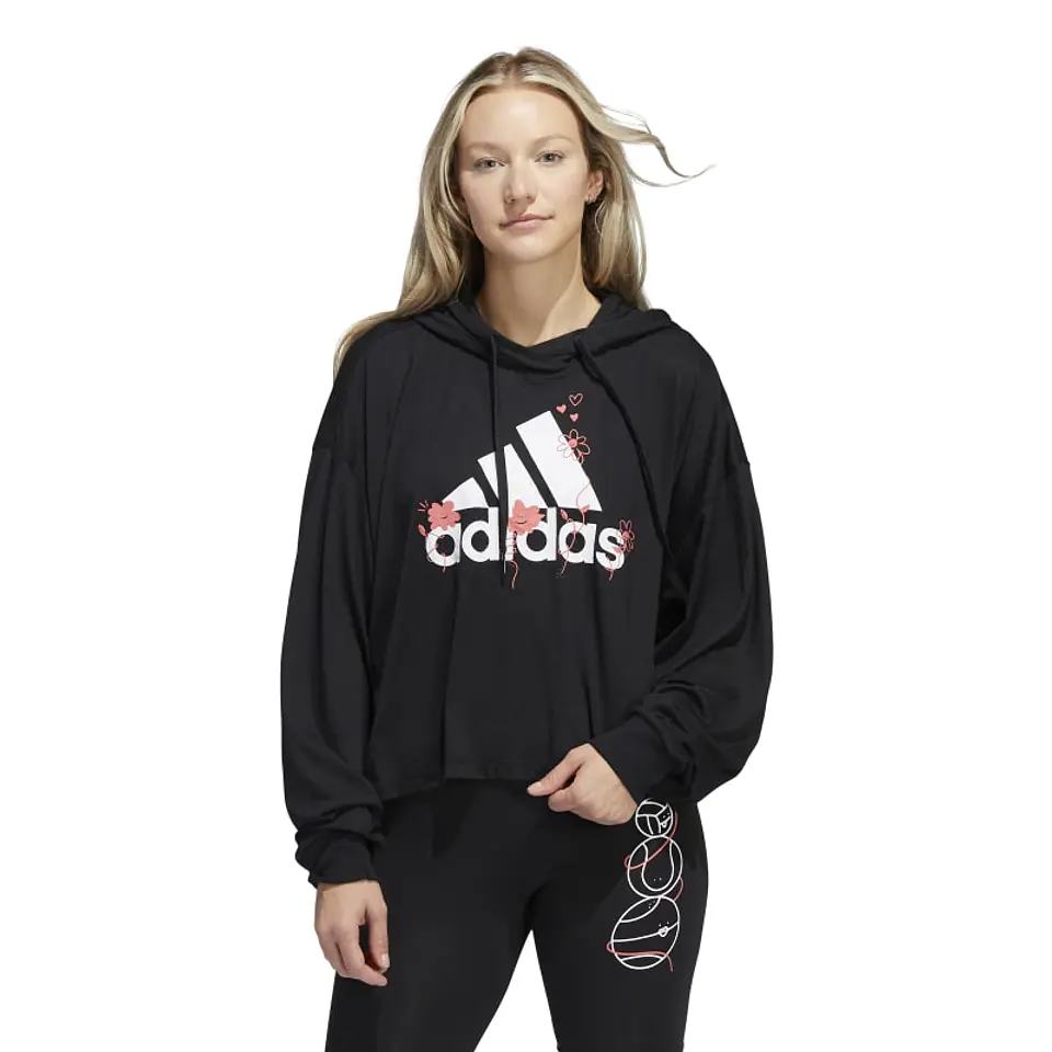 Polerón Mujer Negro Adidas HE4928 1