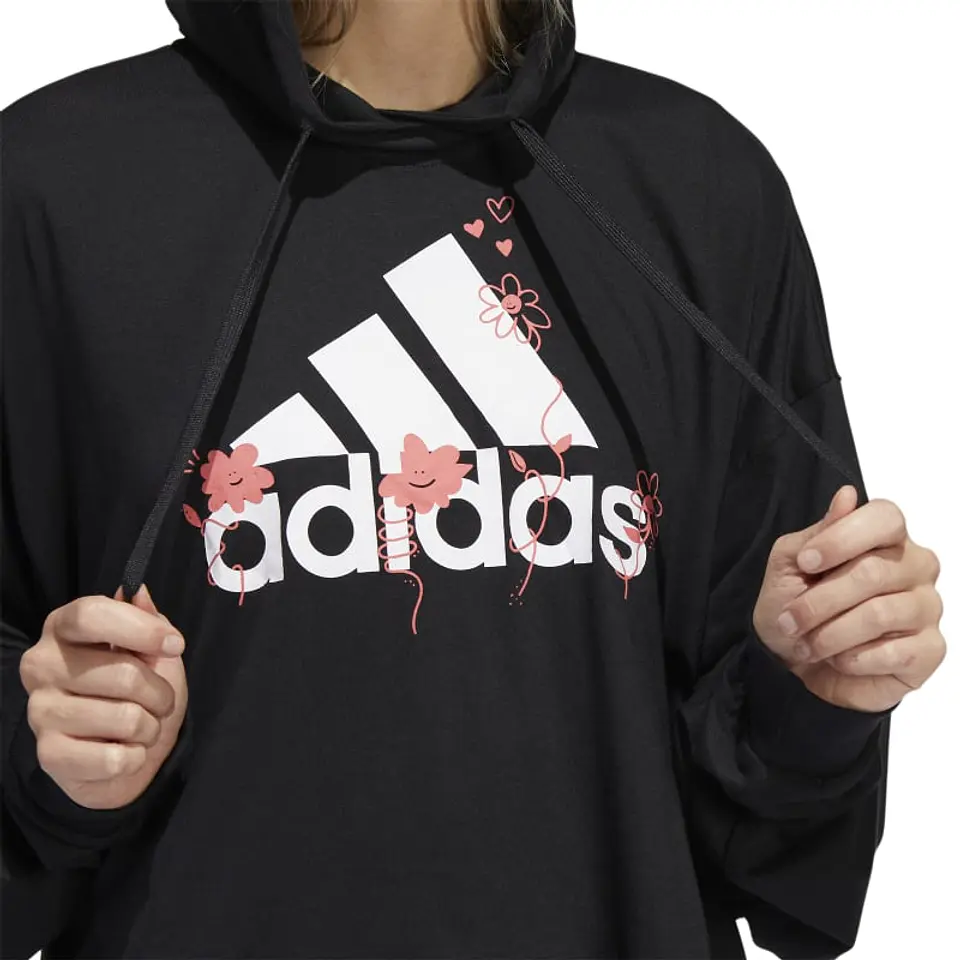 Polerón Mujer Negro Adidas HE4928 6