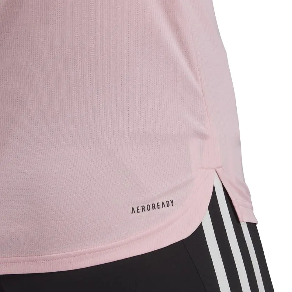 Polera Mujer Rosada Adidas HE6706 5