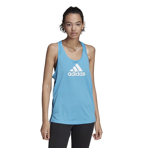 Polera Mujer Celeste Adidas HE6711