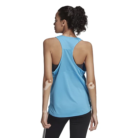 Polera Mujer Celeste Adidas HE6711