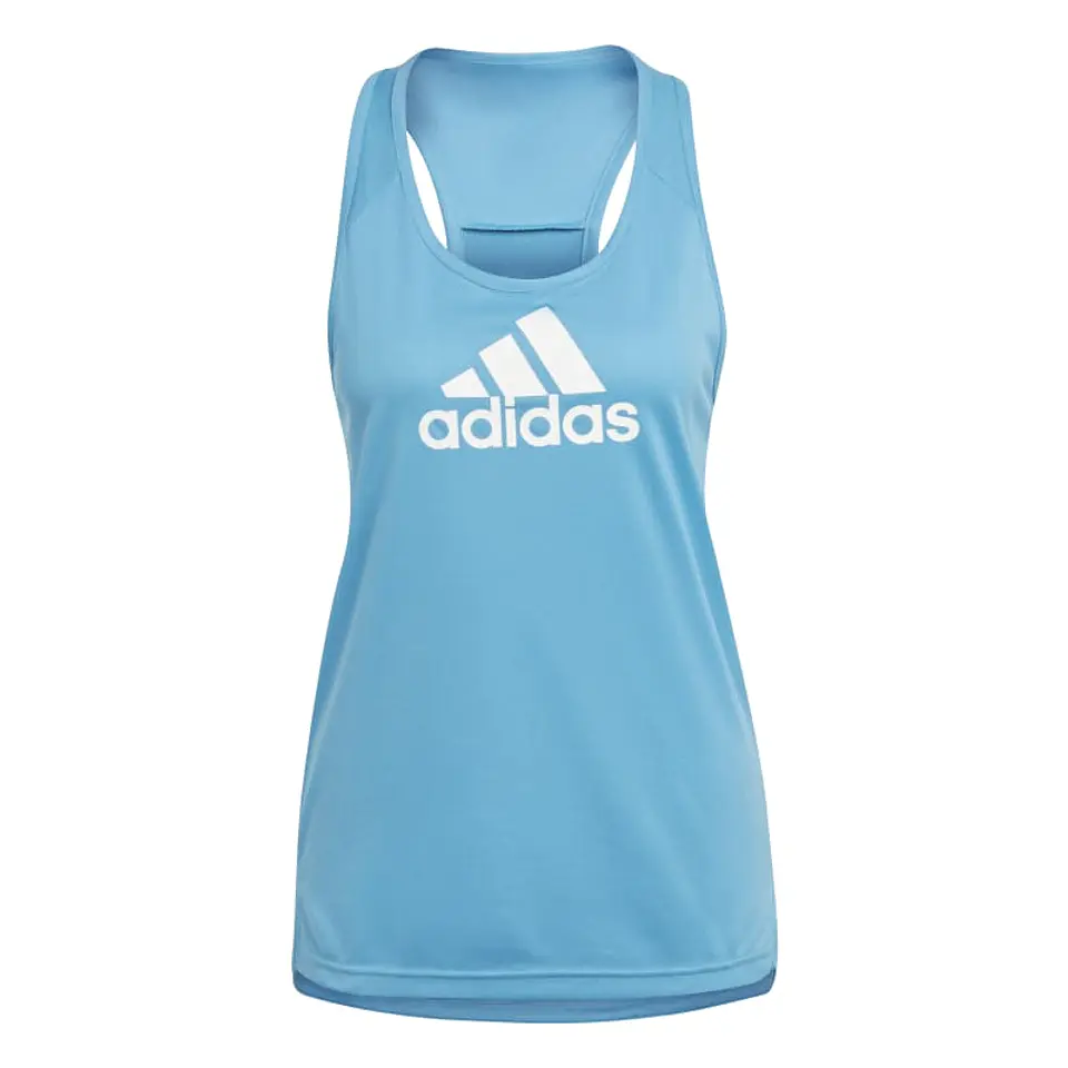 Polera Mujer Celeste Adidas HE6711 4