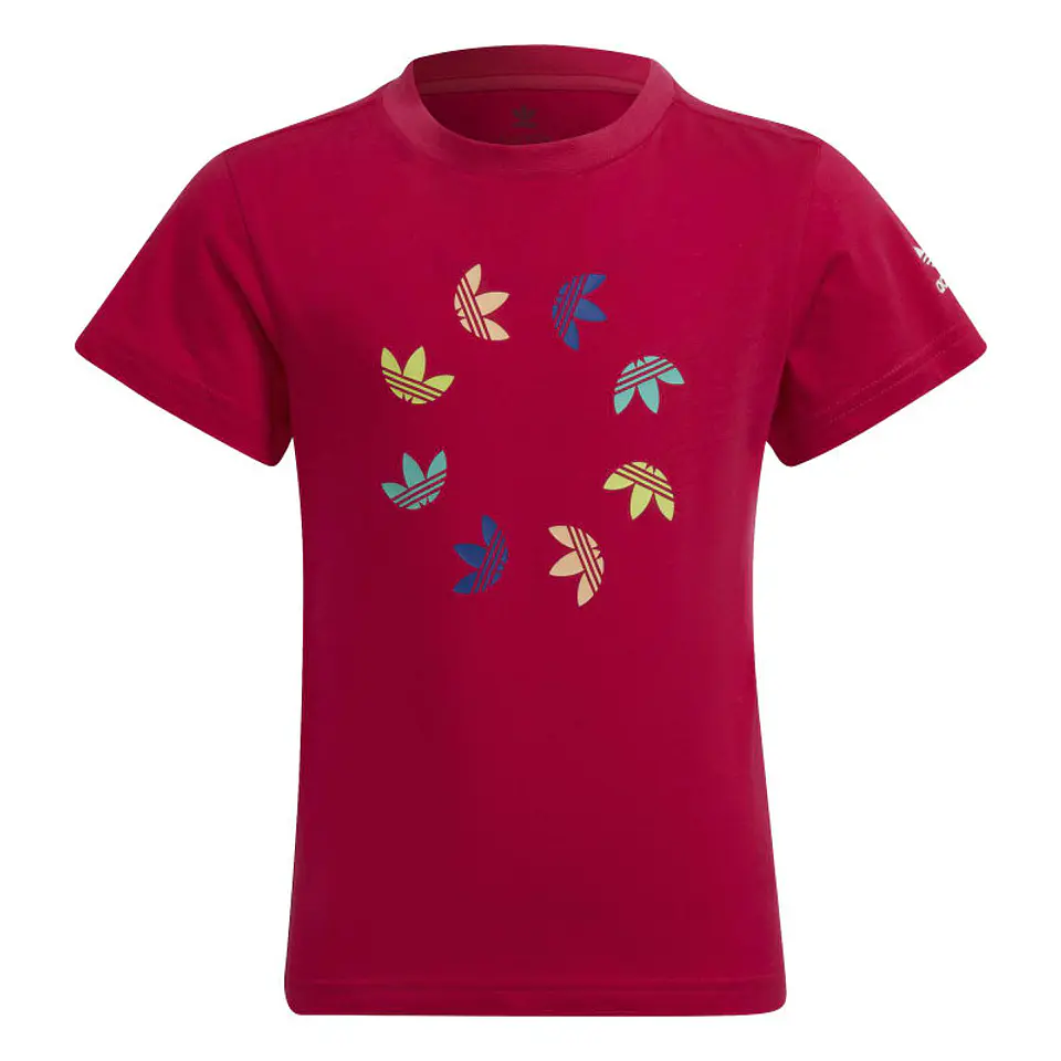 Polera Niño Rosada Adidas HE6837 1