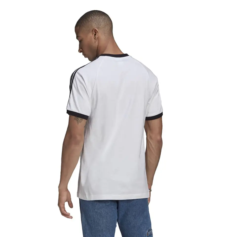 Polera Hombre Blanca Adidas GN3494 2