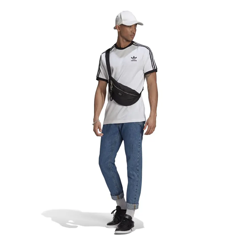 Polera Hombre Blanca Adidas GN3494 3