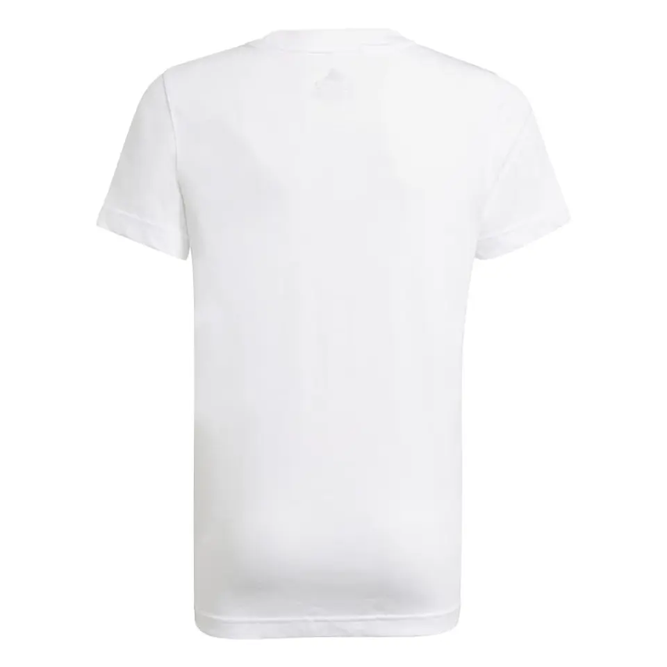 Polera Juvenil Blanca Adidas GN3994 2