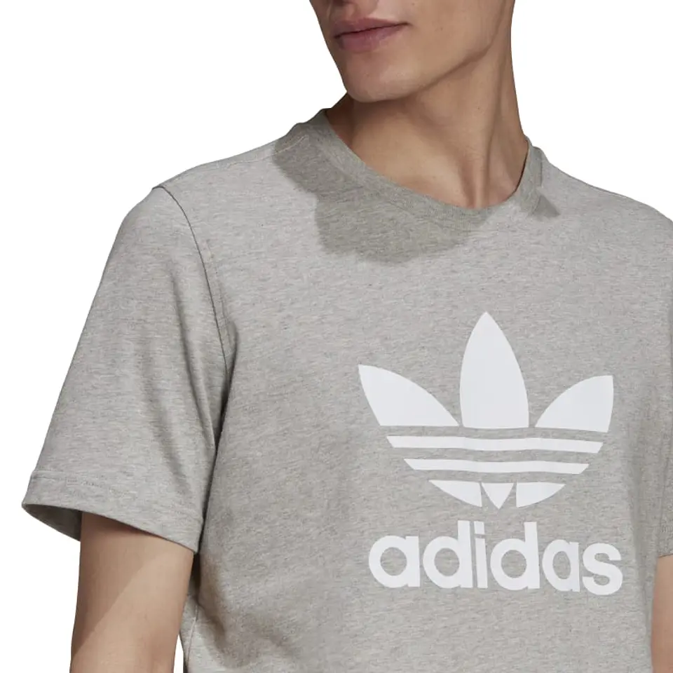 Polera Hombre Gris Adidas H06643 4