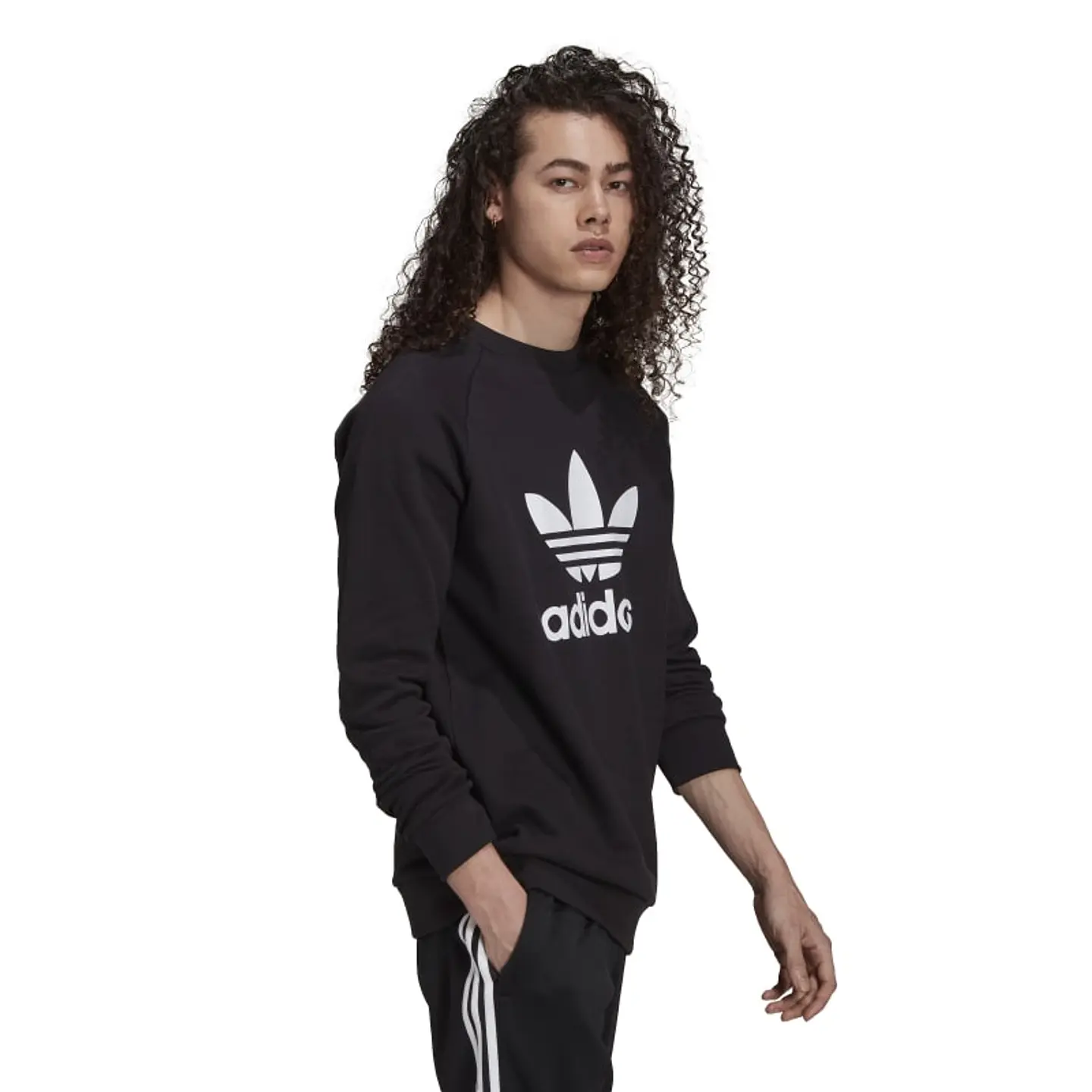 Polerón Hombre Negro Adidas H06651 1