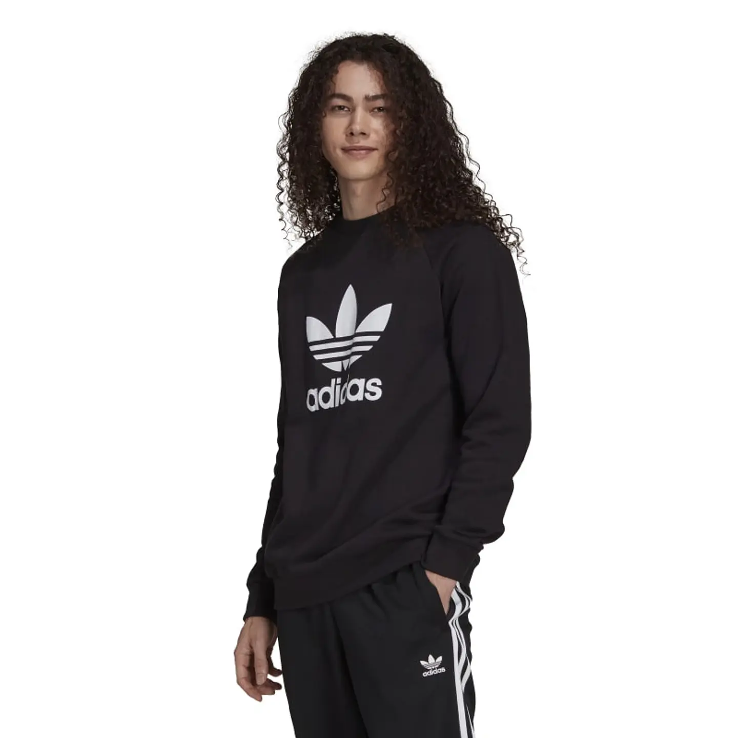 Polerón Hombre Negro Adidas H06651 3