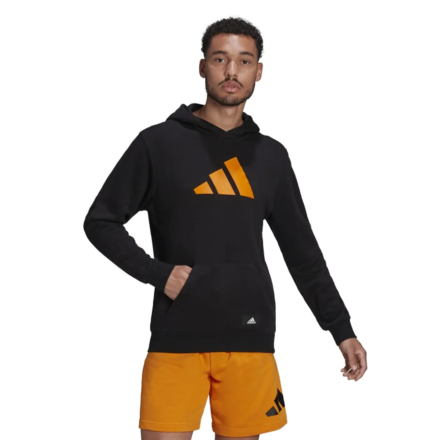 Polerón Hombre Negro Adidas HA1410 1