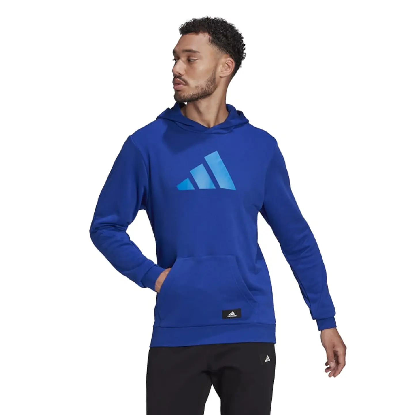 Polerón Hombre Azul Adidas HA1414 1