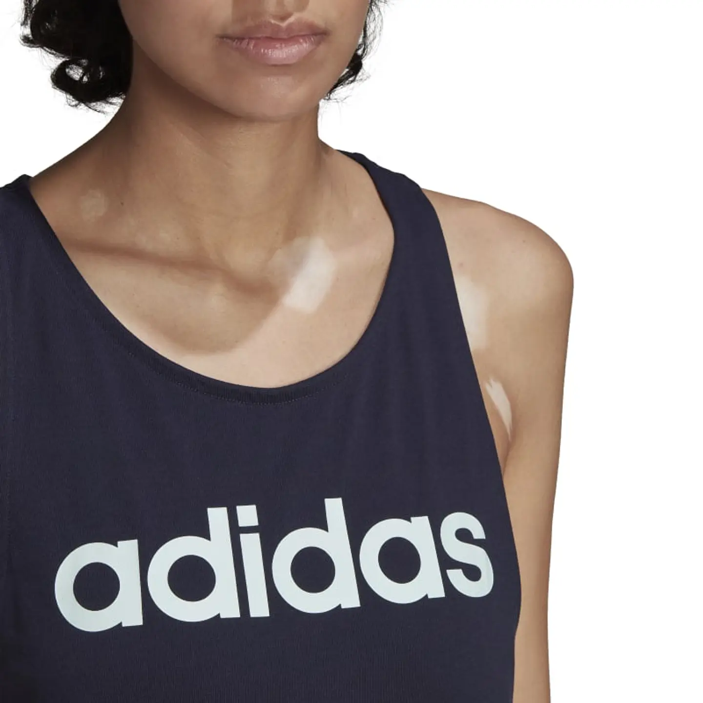 Polera Mujer Azul Adidas HC9276 5
