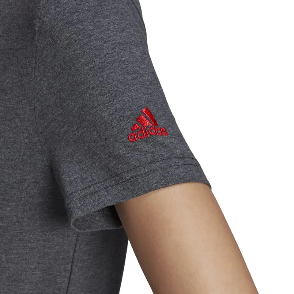 Polera Mujer Gris Adidas HC9279 5