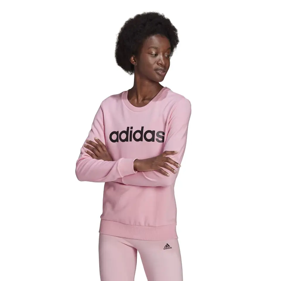 Polerón Mujer Rosado Adidas HD1686 1