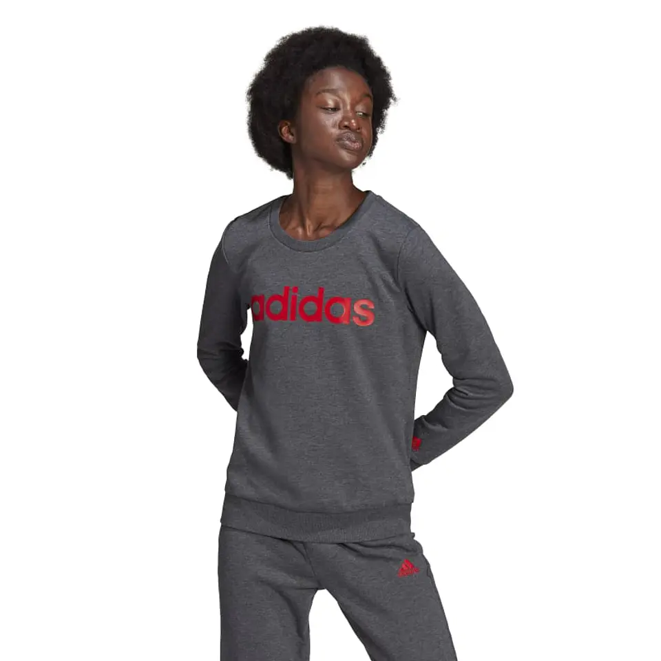 Polerón Mujer Gris Adidas HD1687 3