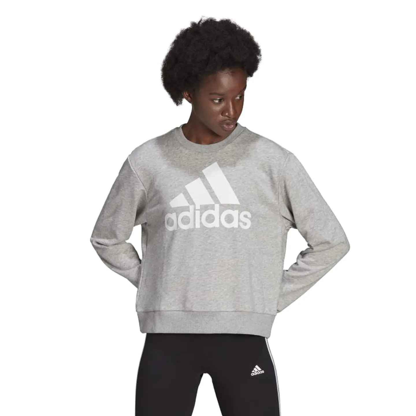 Polerón Mujer Gris Adidas HD1753 1
