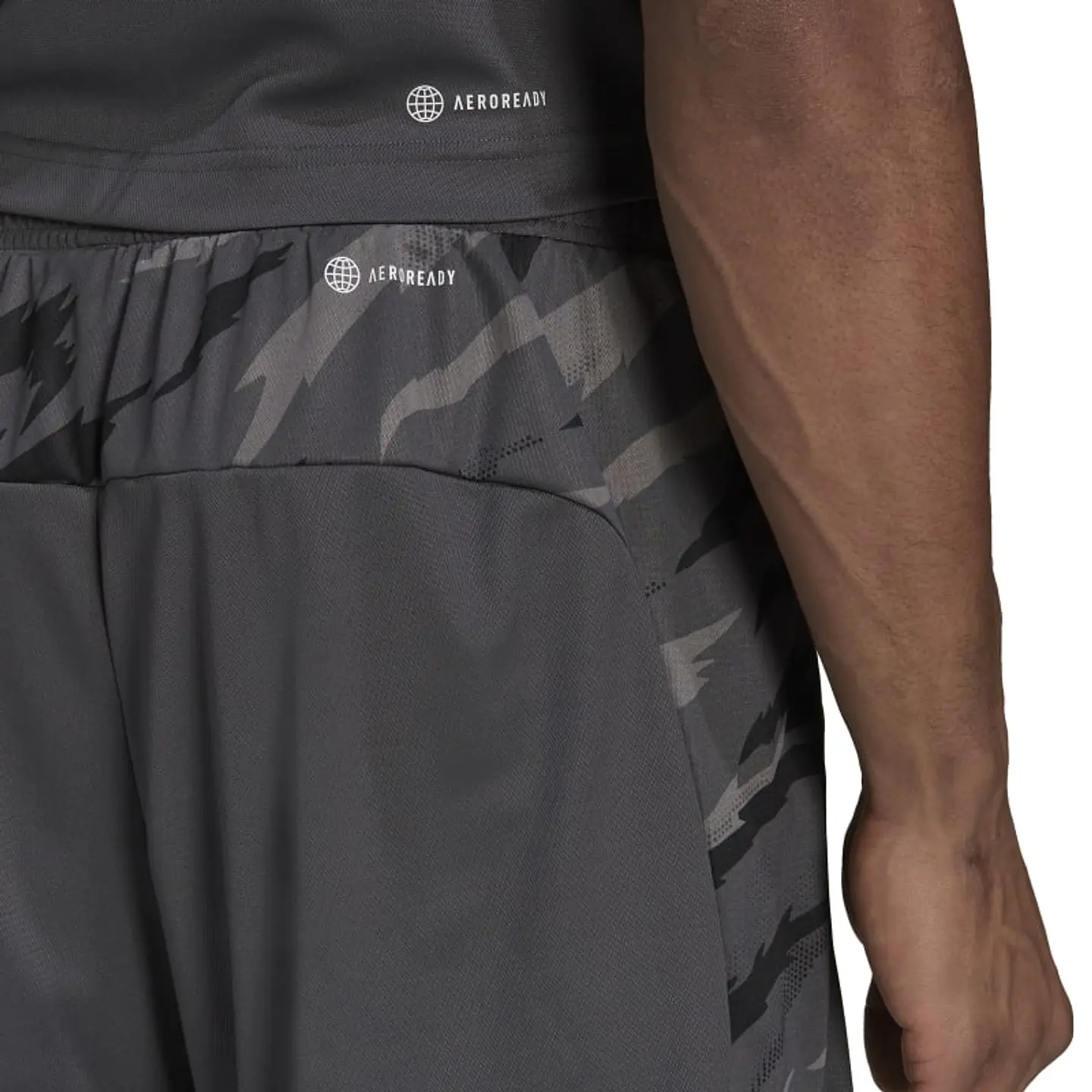 Short Hombre Gris Adidas HD4321 6
