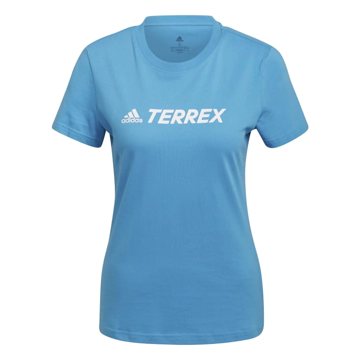 Polera Mujer Azul Adidas HE1644 2