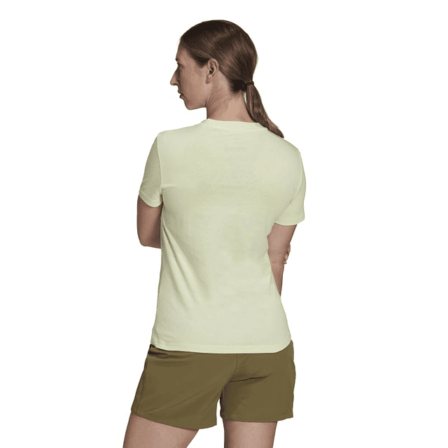 Polera Mujer Verde Adidas HE1645