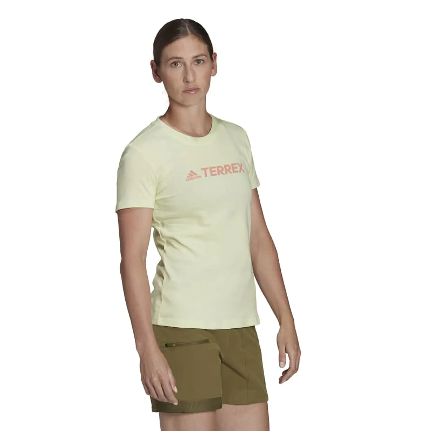 Polera Mujer Verde Adidas HE1645 4