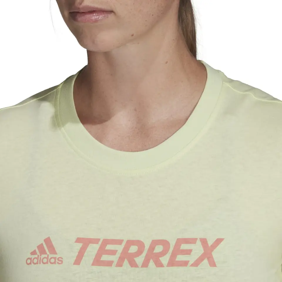 Polera Mujer Verde Adidas HE1645 5