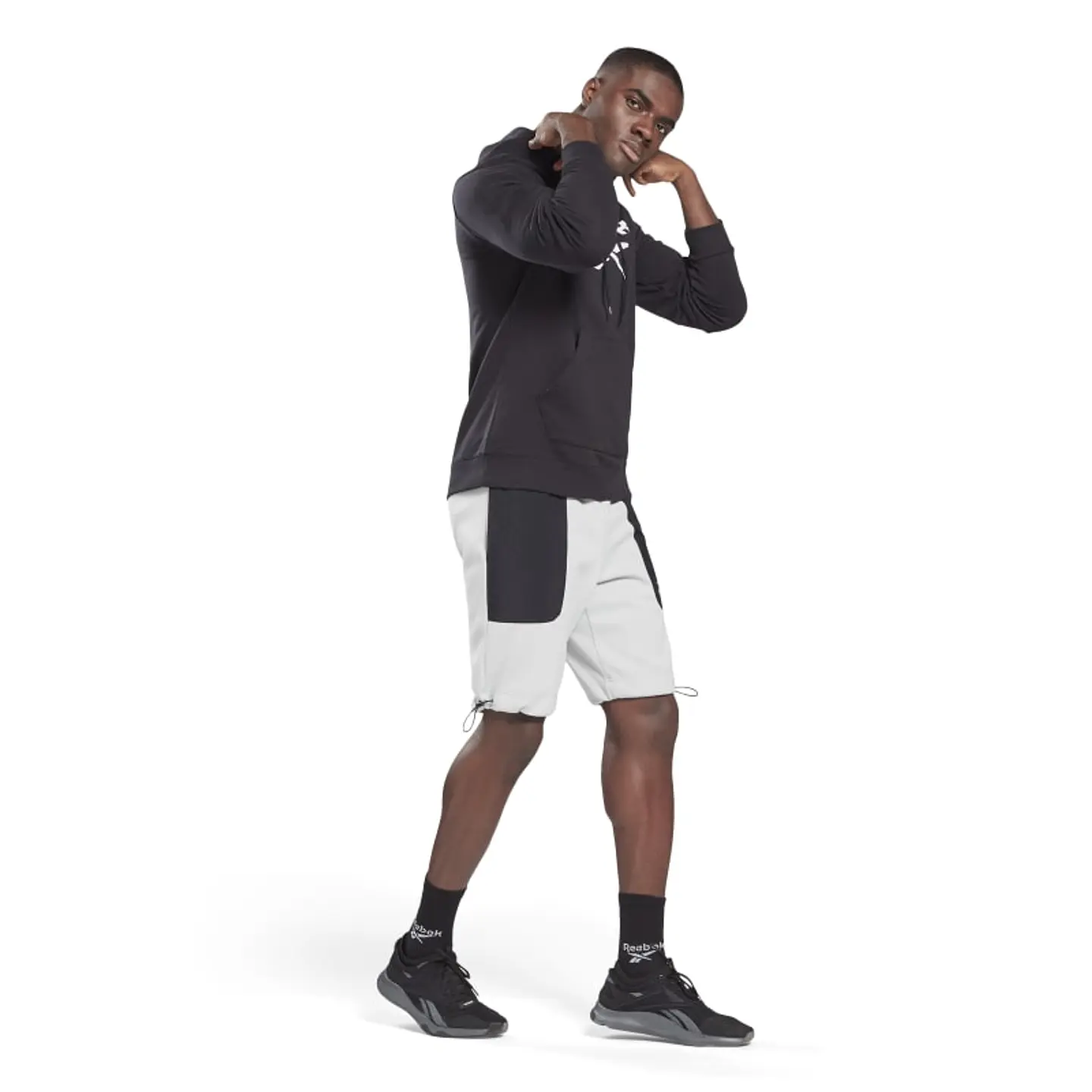 Polerón Hombre Negro Reebok GL3168 4