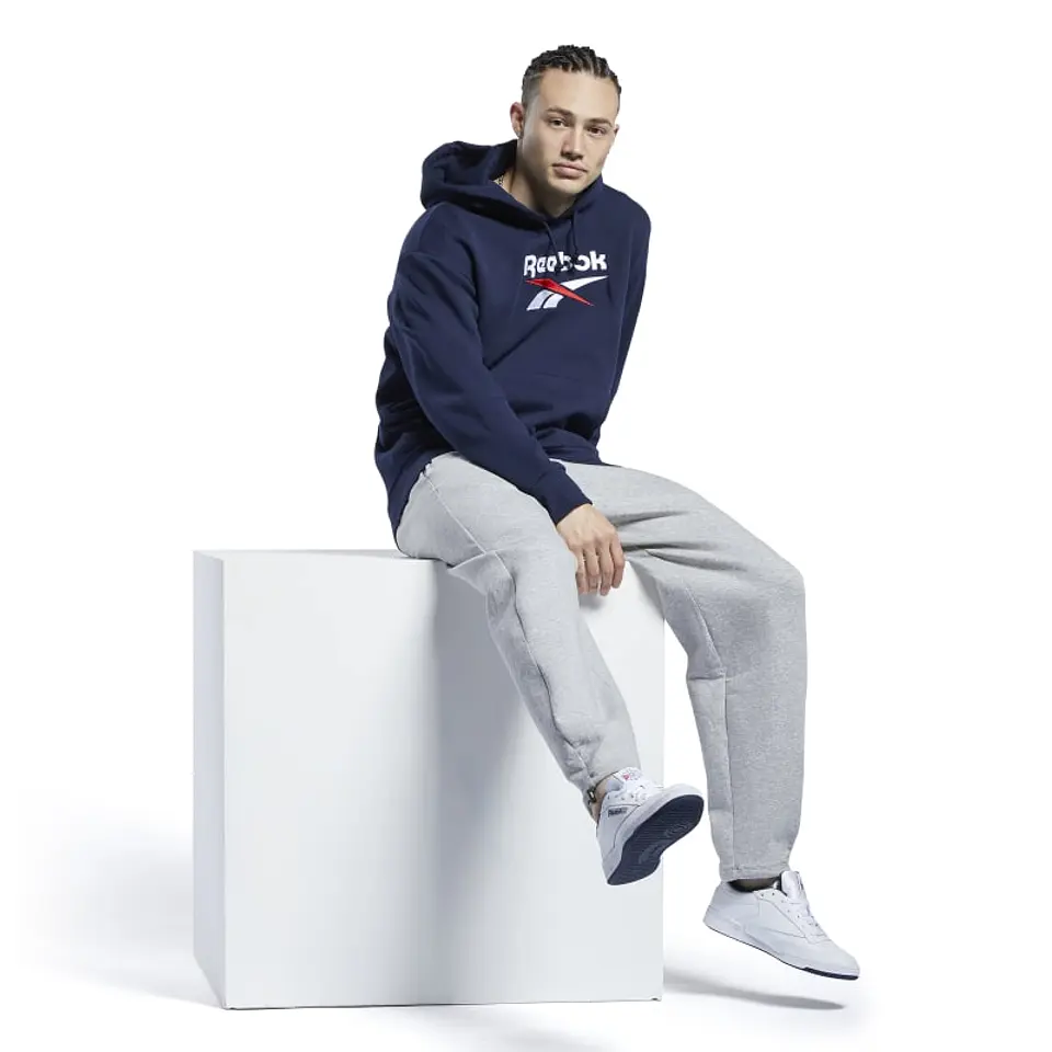 Polerón Hombre Azul Reebok GS9145 5