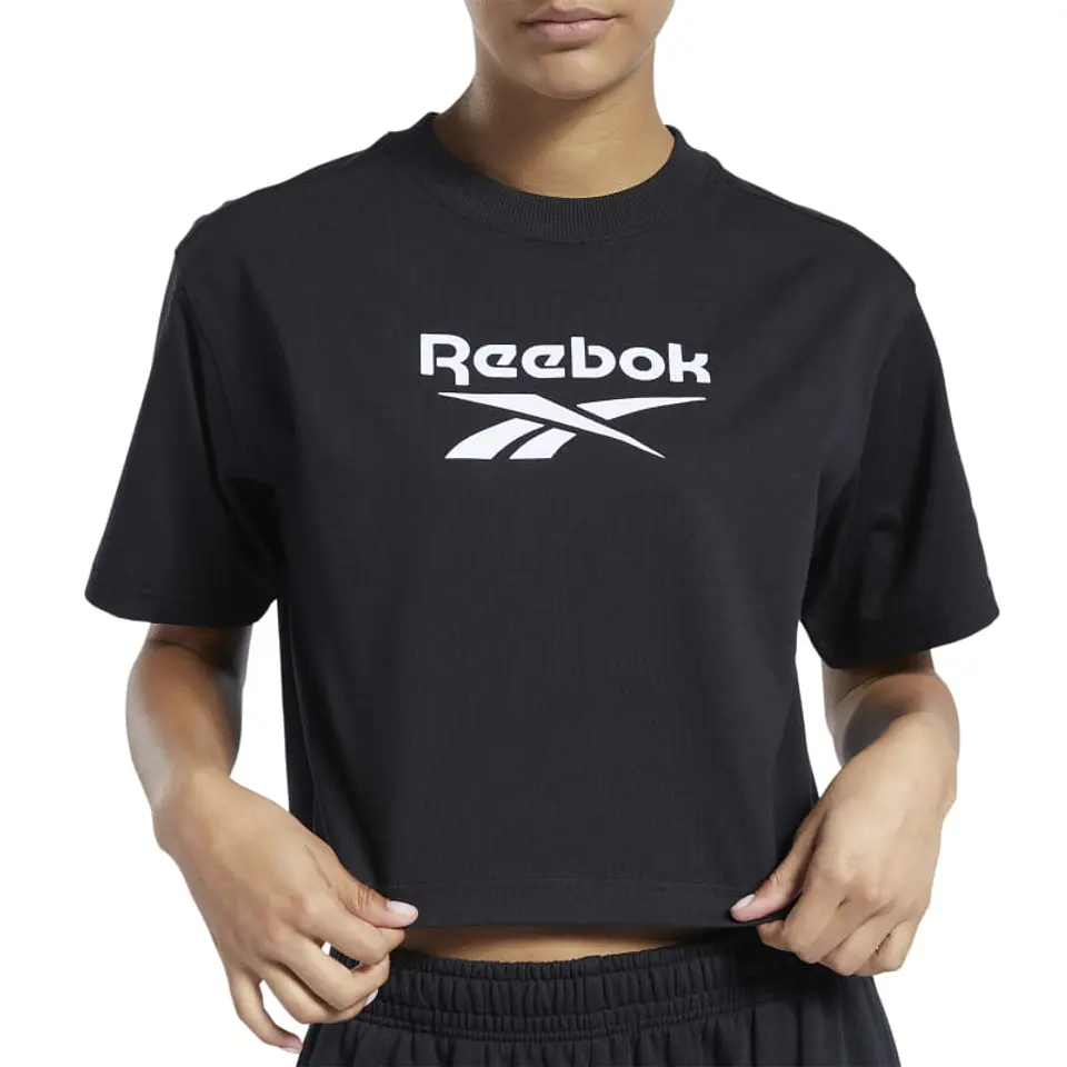 Polera Mujer Negra Reebok H49253 1