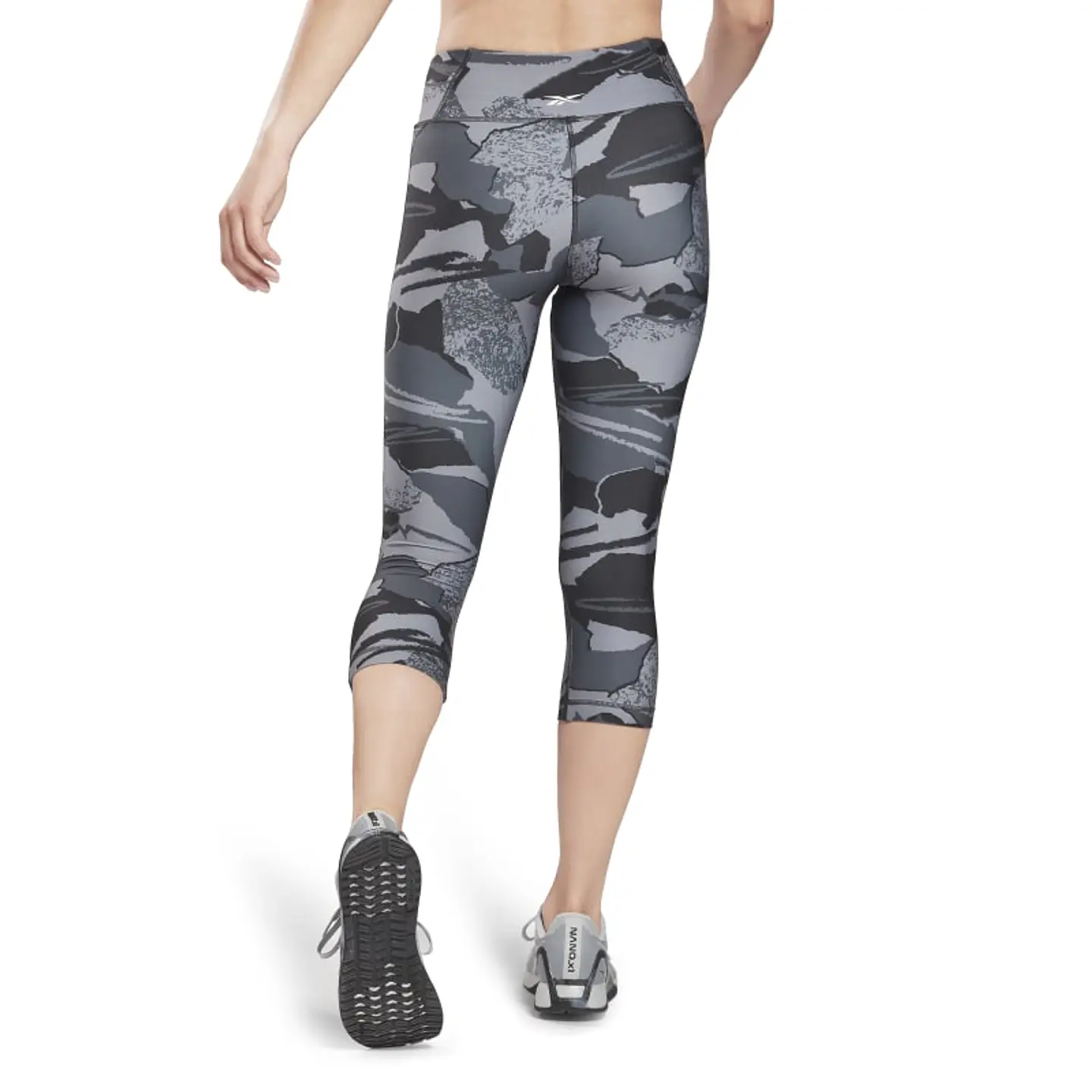 Calza Mujer Gris Reebok H65618 3