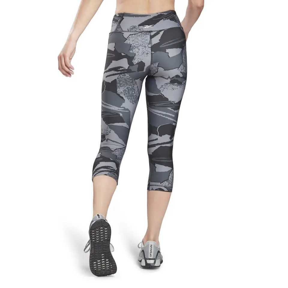 Calza Mujer Gris Reebok H65618 3