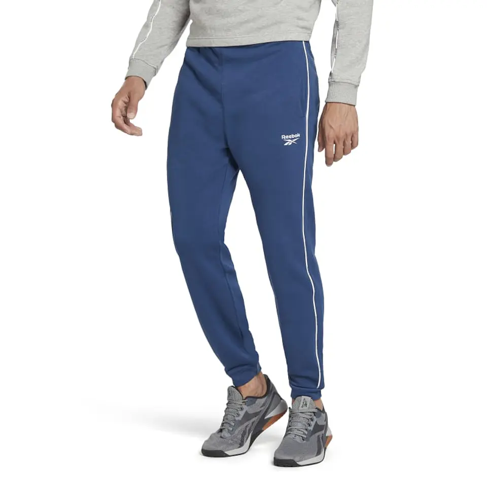 Pantalón de Buzo Hombre Azul Reebok HA1071 1