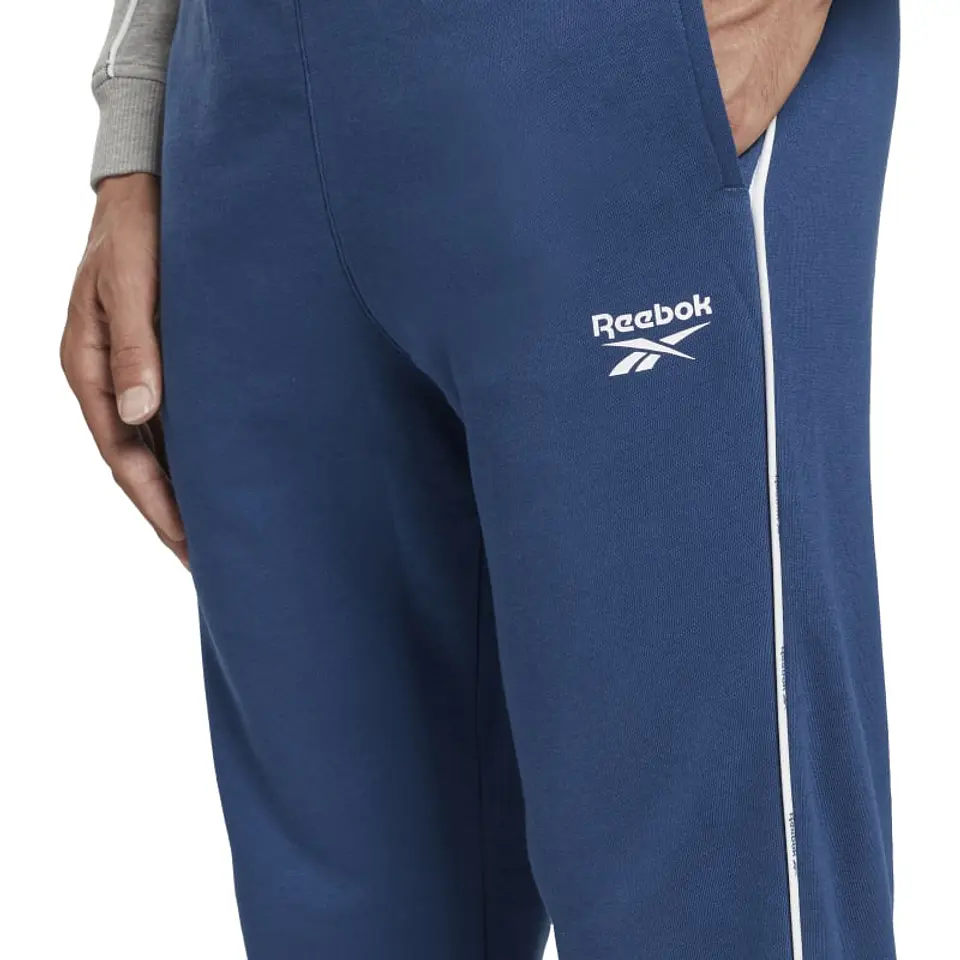 Pantalón de Buzo Hombre Azul Reebok HA1071 4