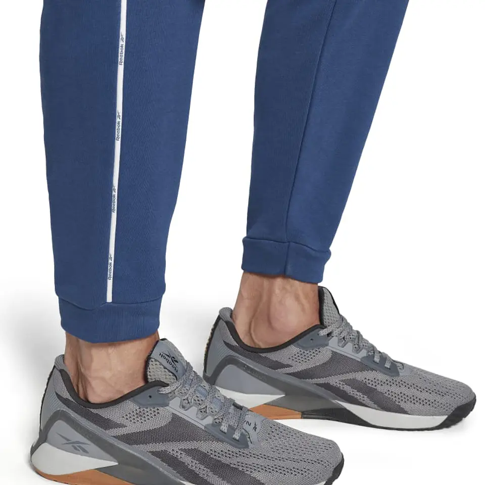 Pantalón de Buzo Hombre Azul Reebok HA1071 5