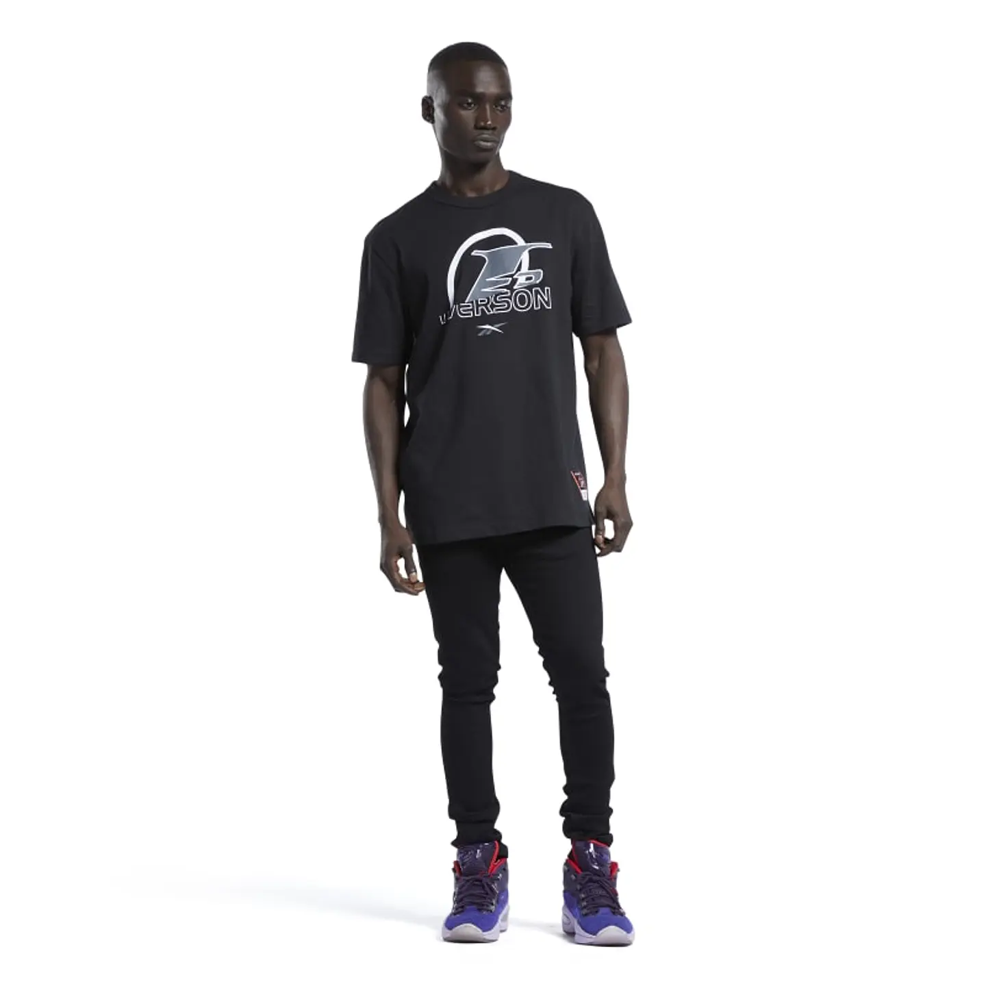 Polera Hombre Negra Reebok HB1192 4