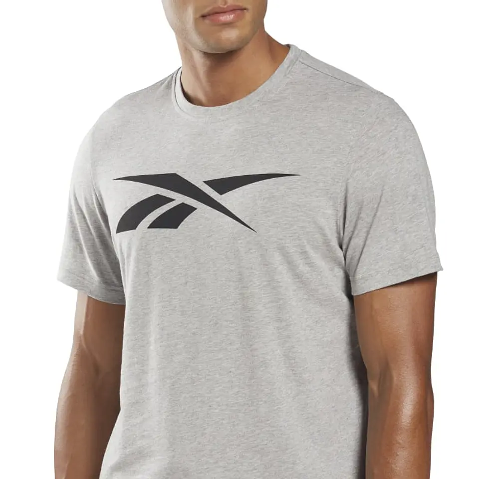 Polera Hombre Gris Reebok HD4001 4