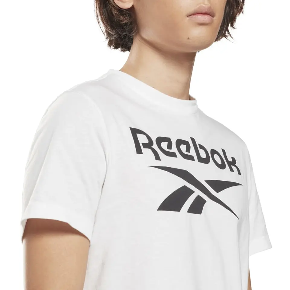 Polera Hombre Blanca Reebok HD4218 5