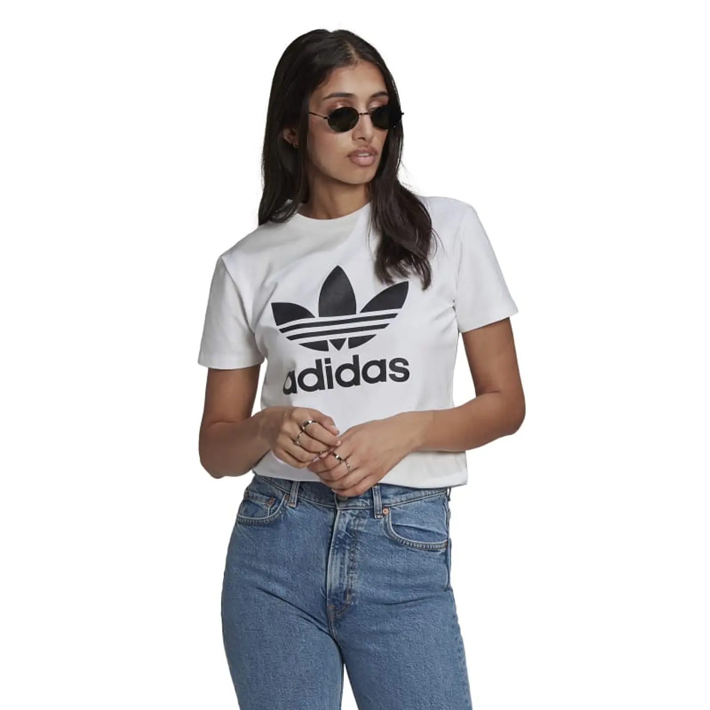 Polera Mujer Blanca Adidas GN2899 1