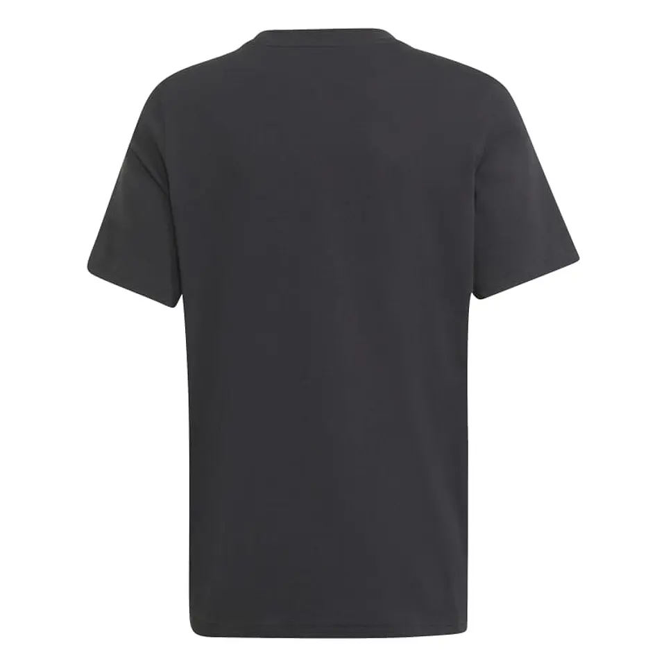 Polera Juvenil Negra Adidas H32409 2
