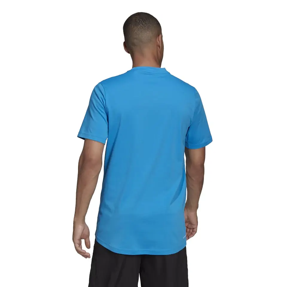 Polera Hombre Azul Adidas HD4115 3