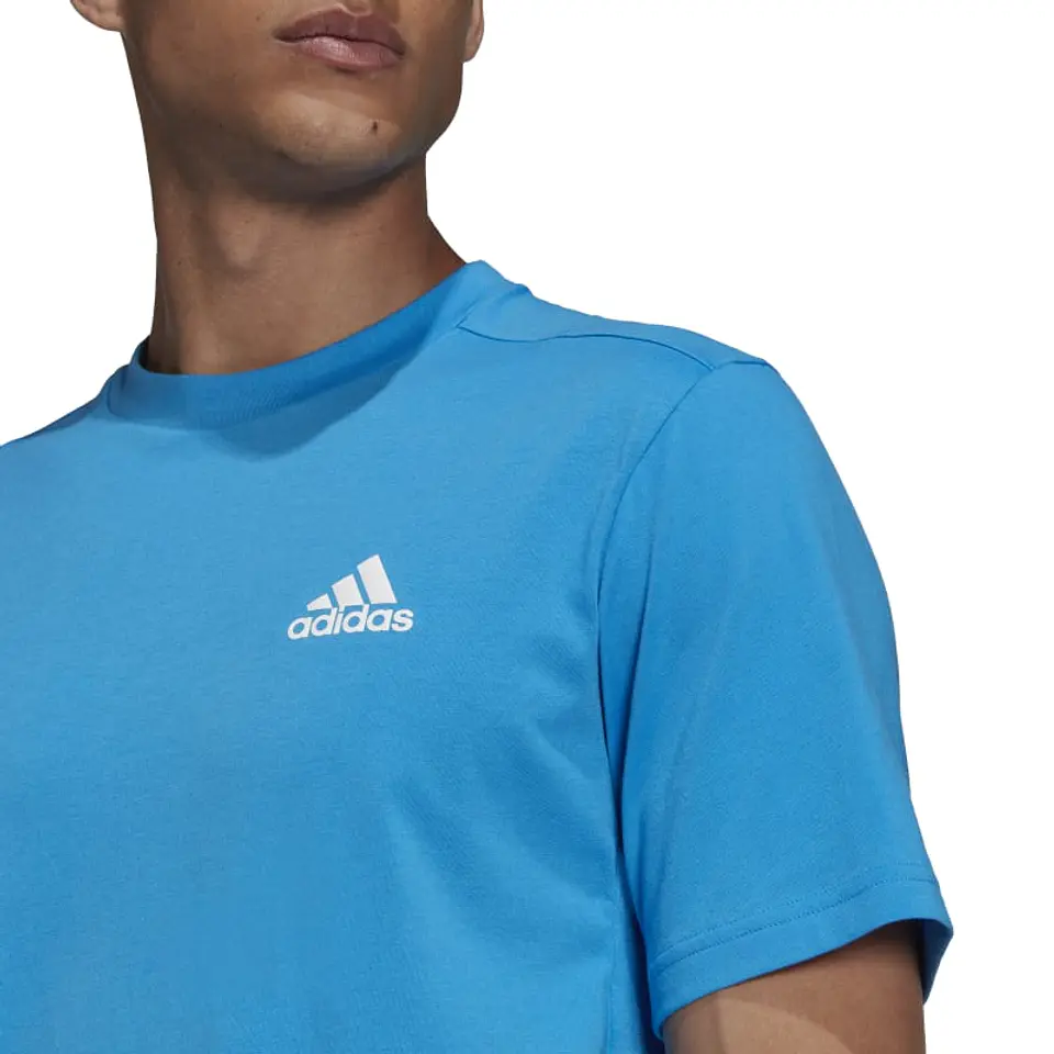 Polera Hombre Azul Adidas HD4115 5