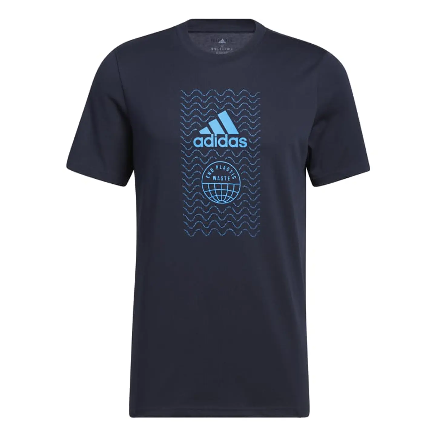 Polera Hombre Azul Adidas HE4844 2