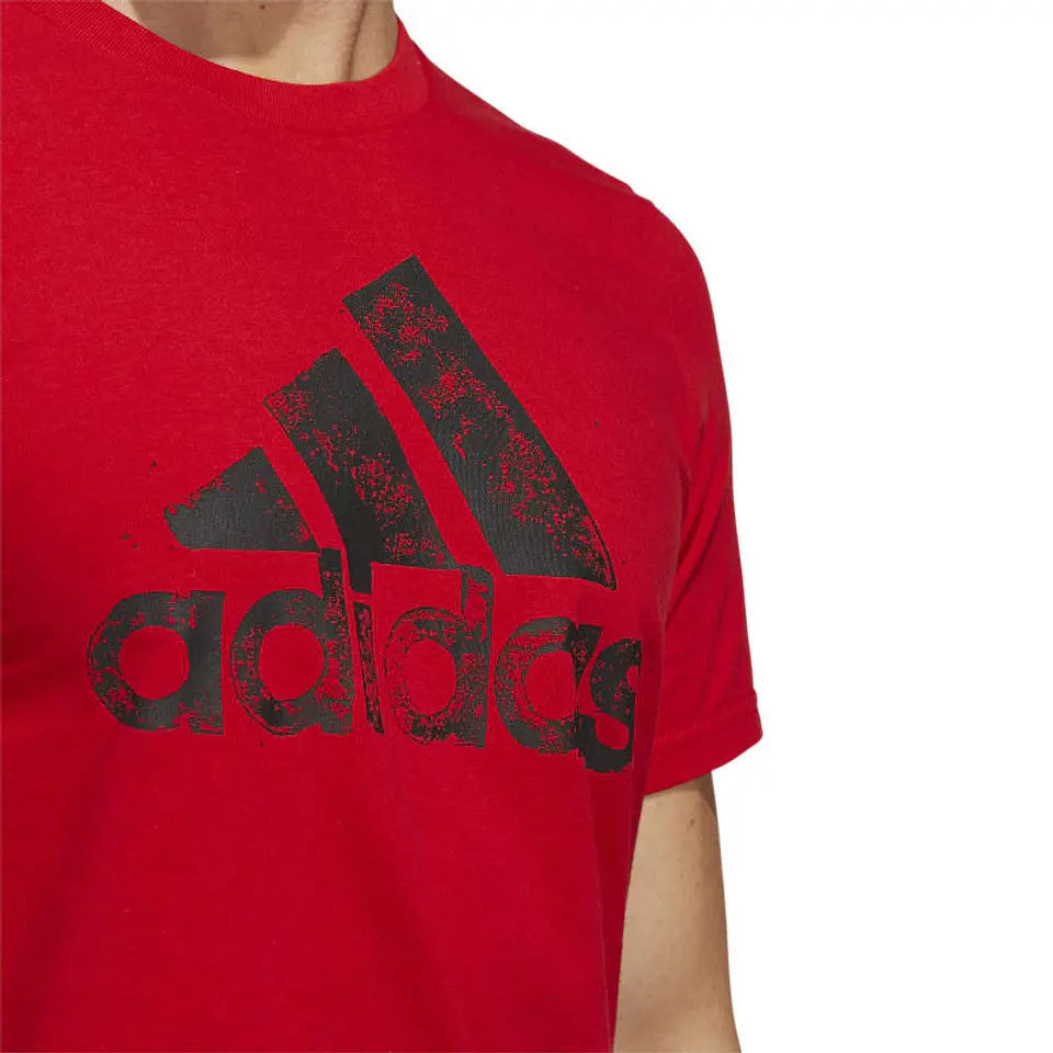 Polera Hombre Roja Adidas HE4847 5
