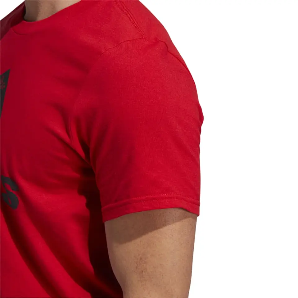 Polera Hombre Roja Adidas HE4847 6
